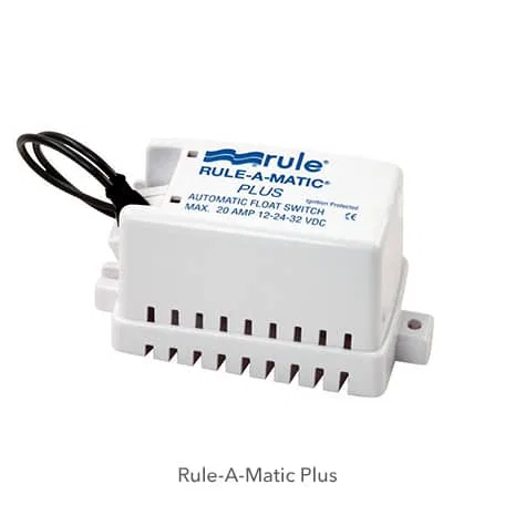 40FA – RULE Bilge Pump Switch, Used For Rule ® Bilge Pumping System Snap Design 12 To 24 Volt 20 Amps